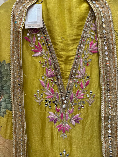 “Mihashi” -   Unstitched Suit