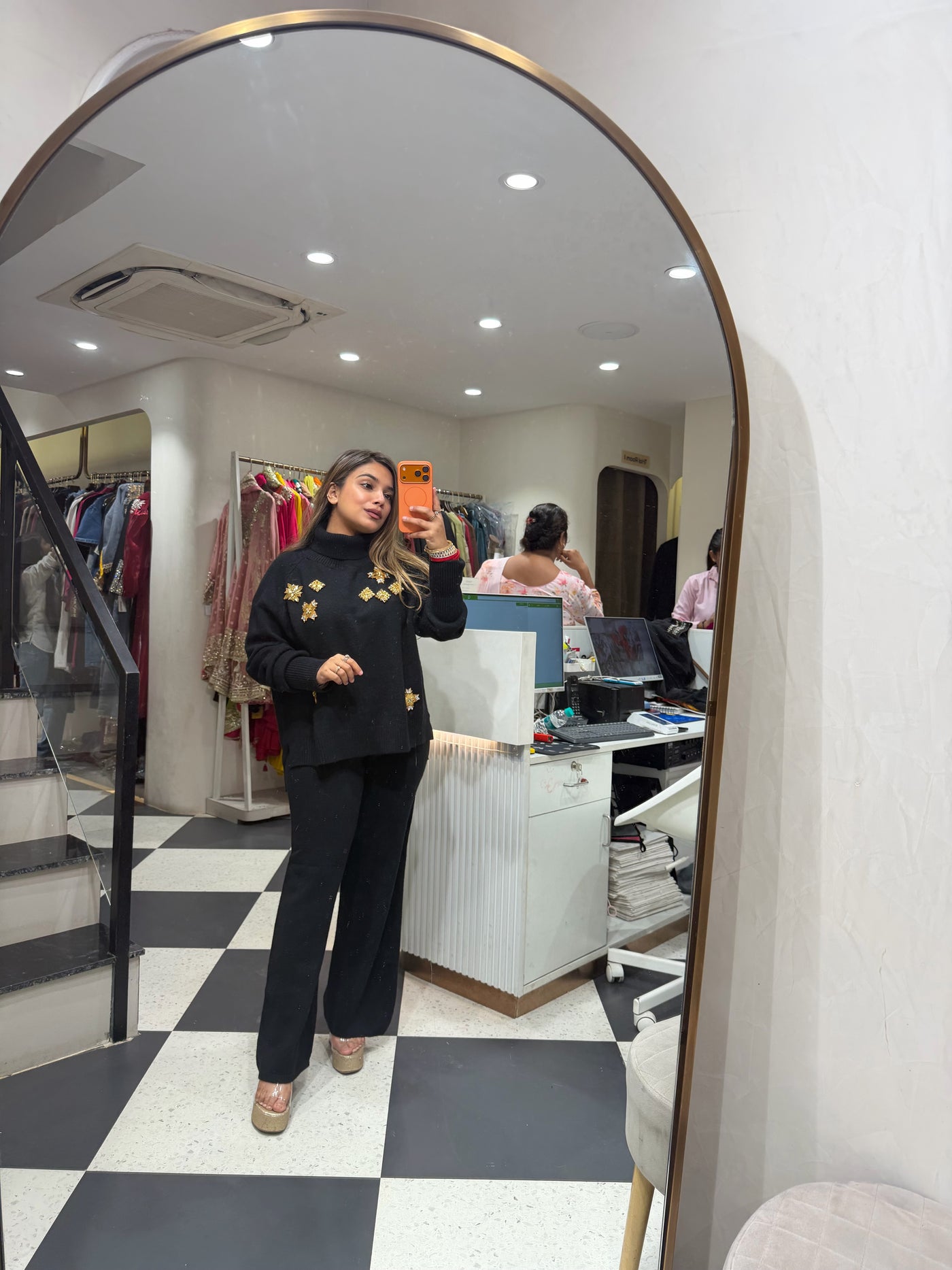 “Nuhara” - Woollen Two Piece set