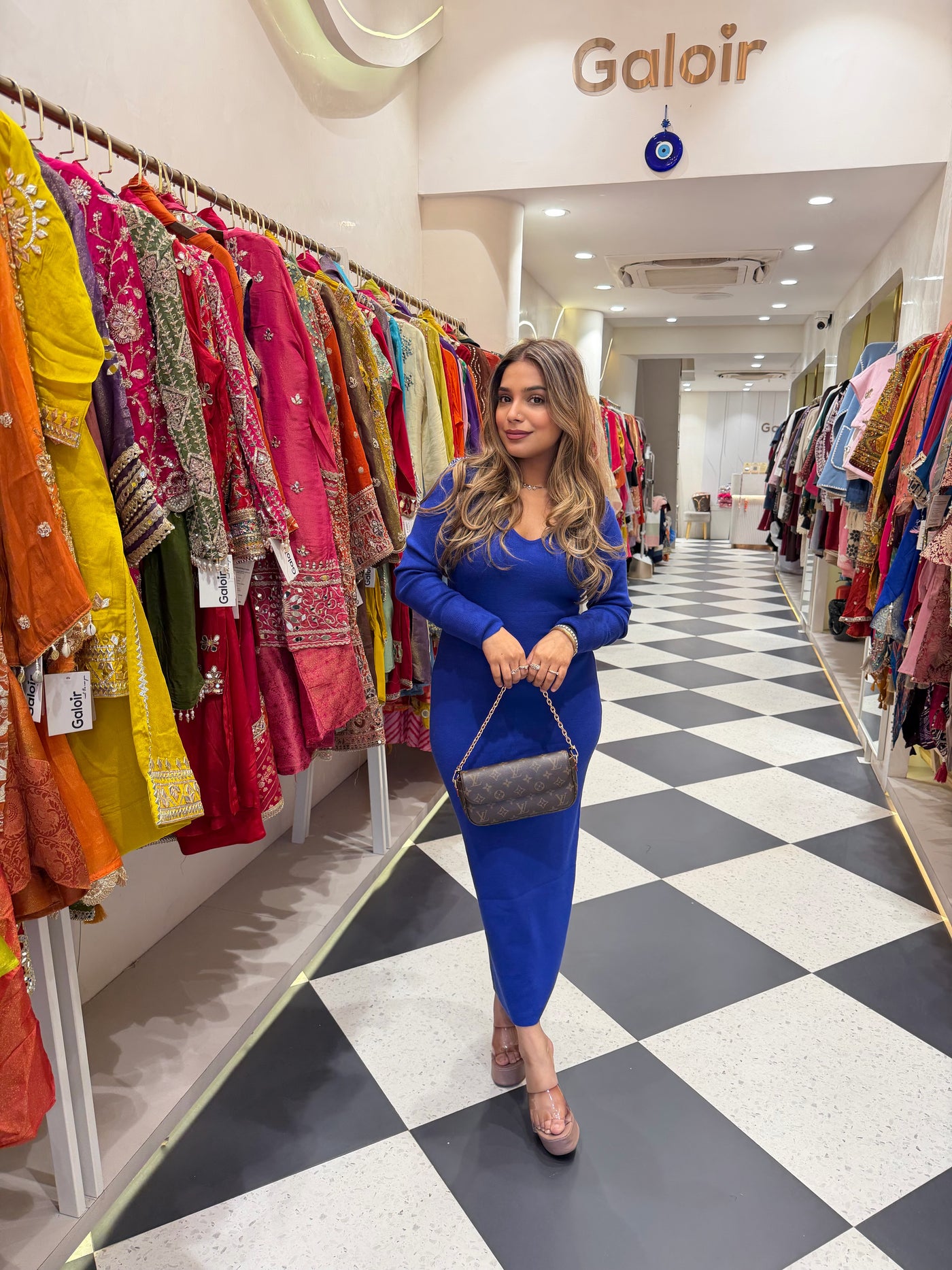 “Empress” - Knitted Embellished Dress