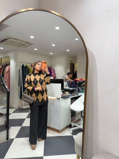 “Giya” - Woollen Two Piece set