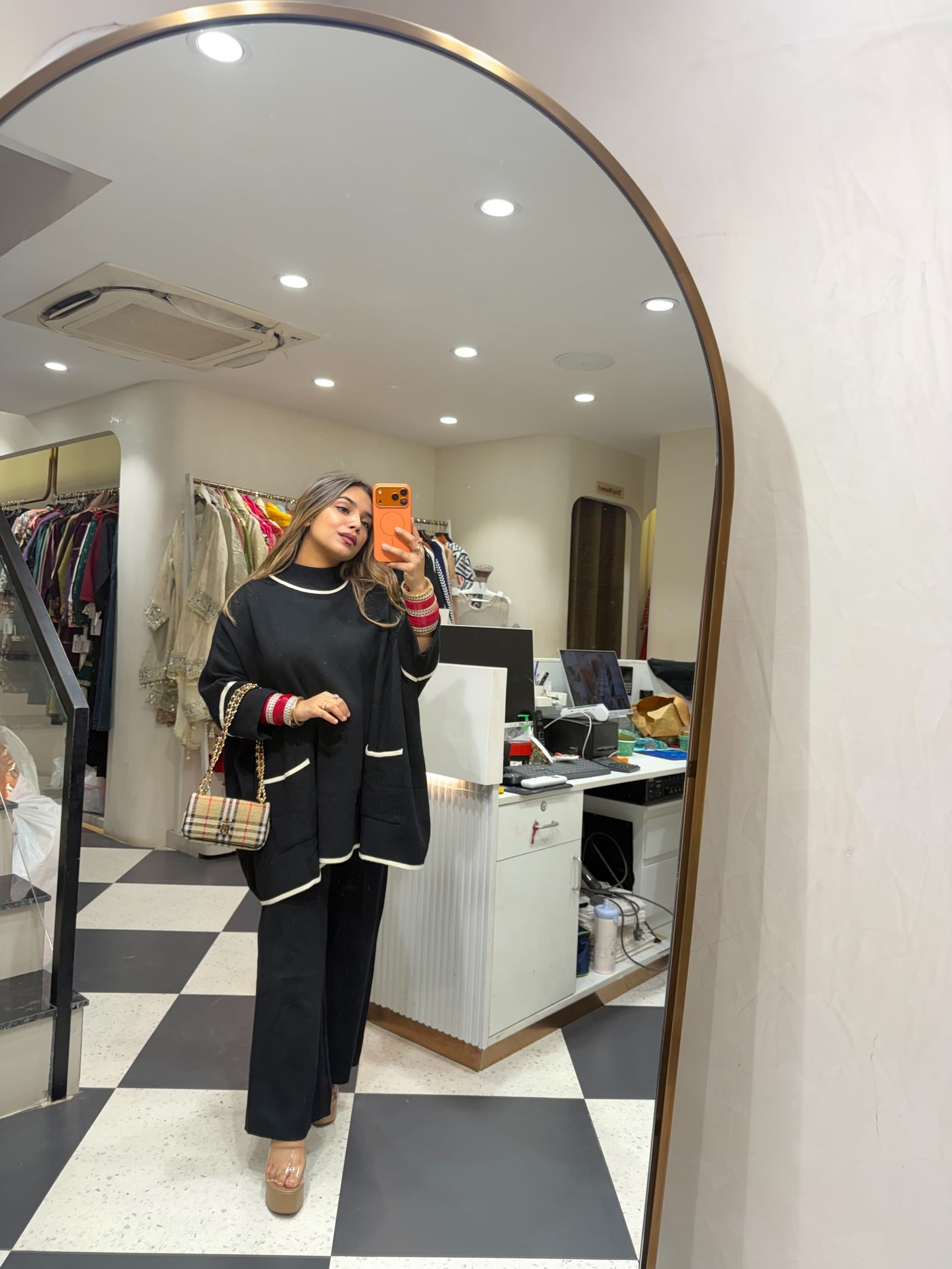 “Mena” - Woollen Two  Piece set