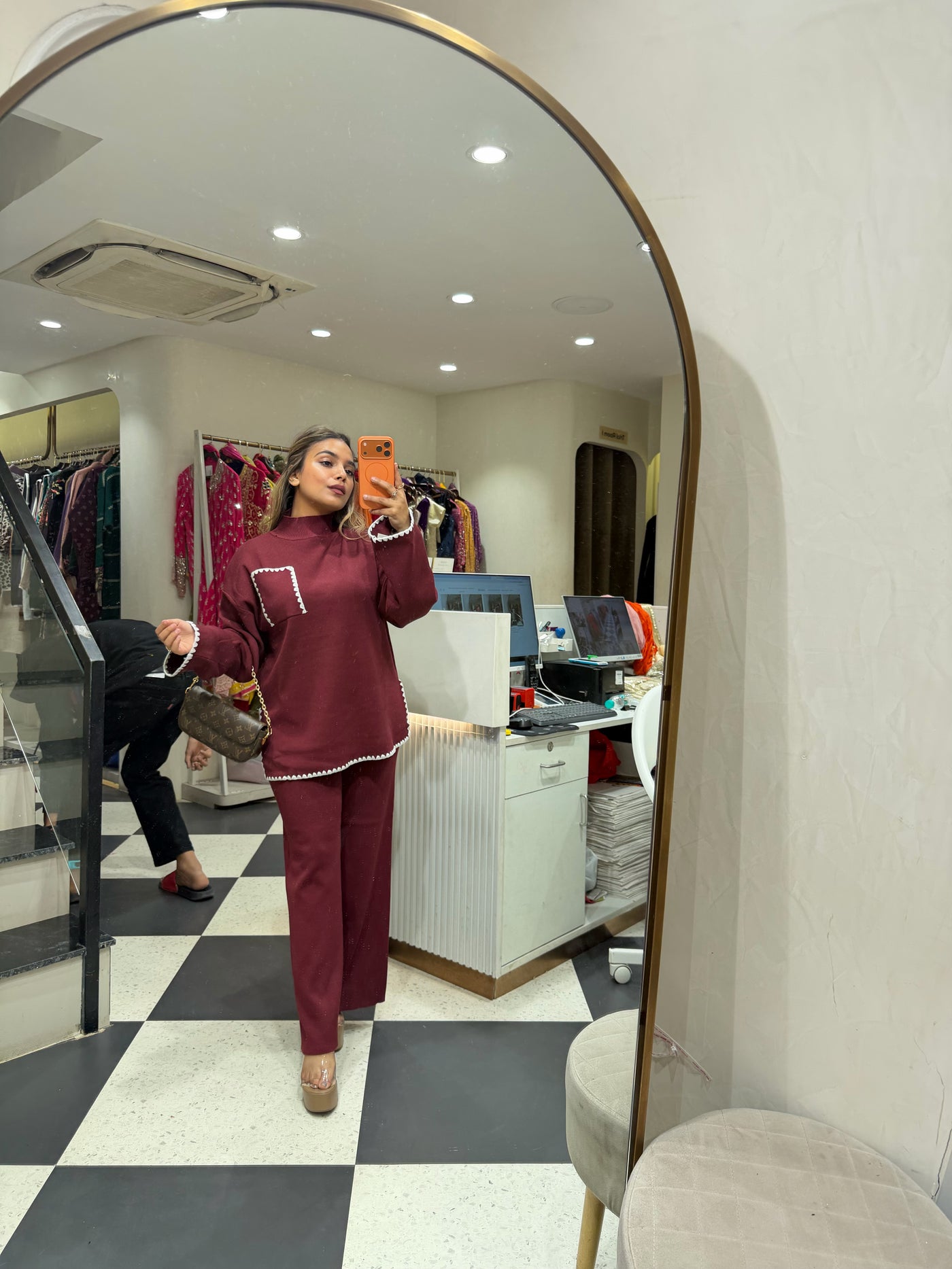 “Mammy” - Woollen Two Piece set