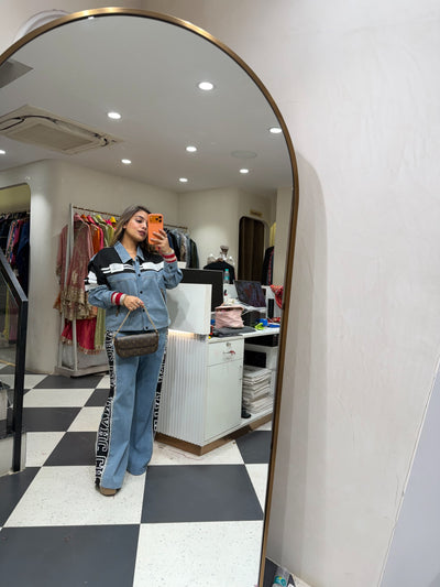 “Rooh” - Denim Two Piece set