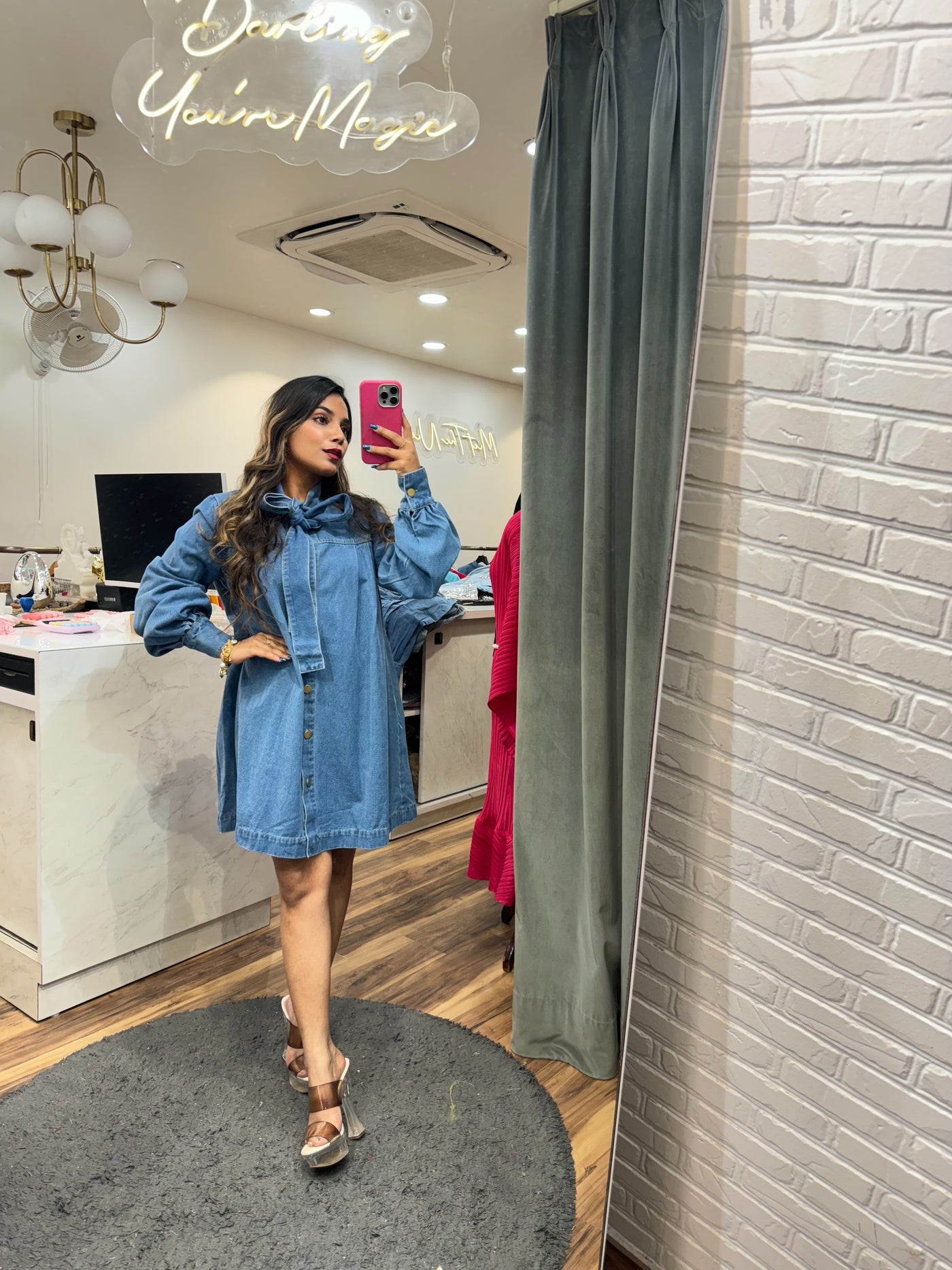 “Dolly” - Denim Dress