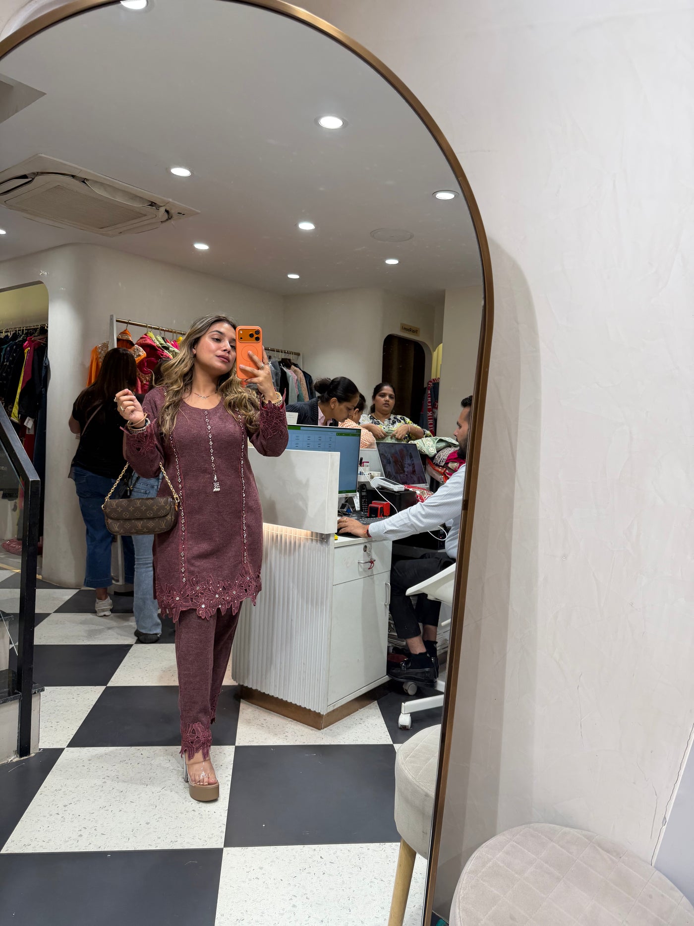 “Vishava” - Woollen Two Piece set