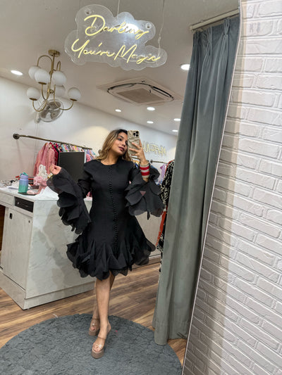 “Romey” -  Ruffled Dress