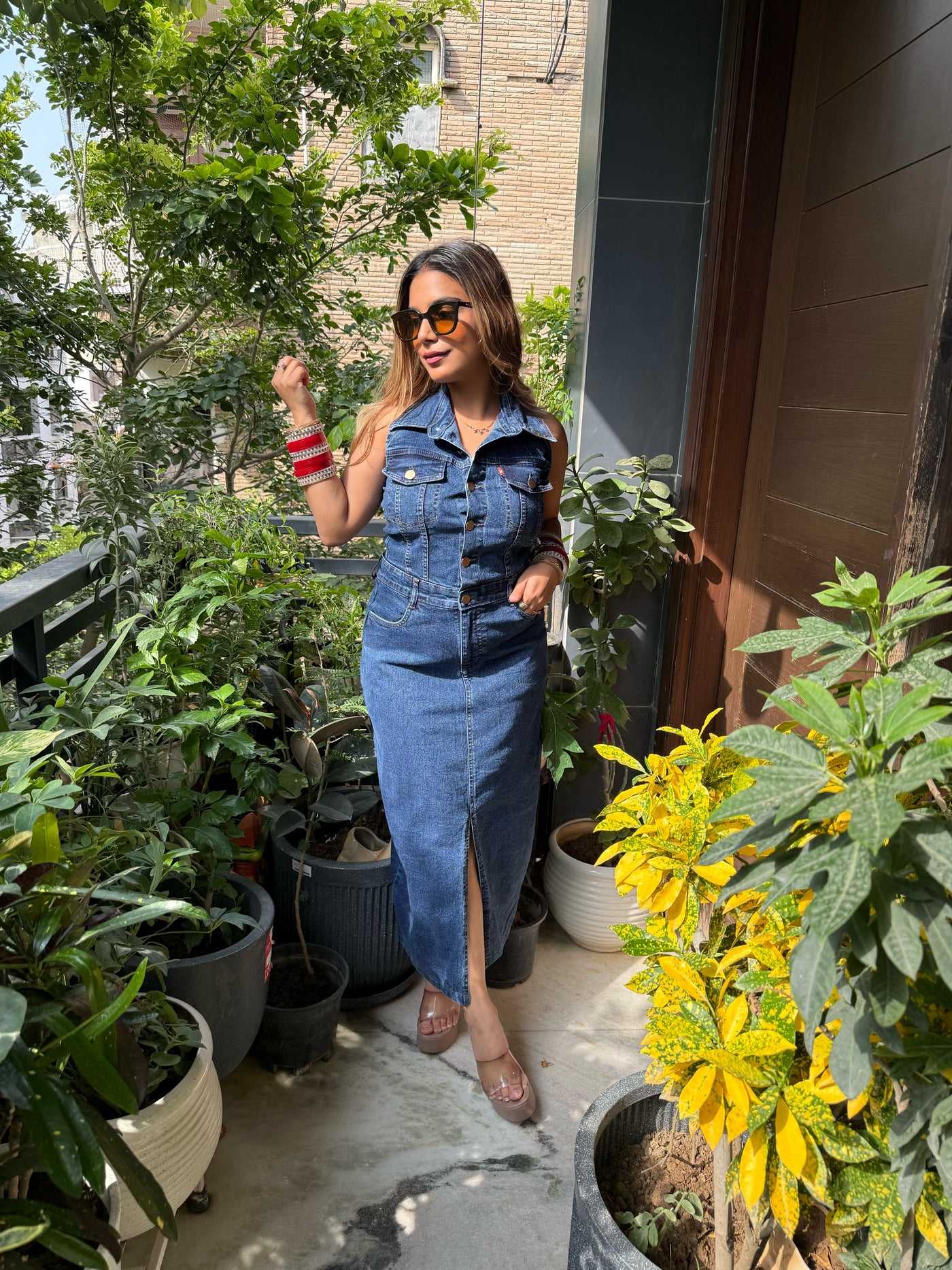 “Selora” - Denim Dress