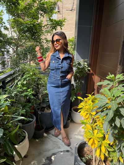 “Selora” - Denim Dress