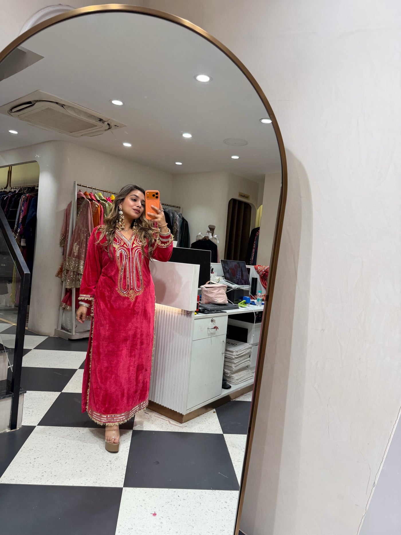 “Jolly” - Velvet Two piece set