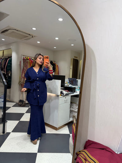 “Mia” - Knitted Skirt Two Piece set