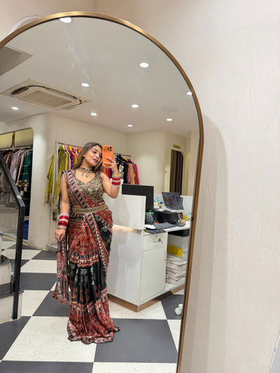 “Pinasha” - Luxe Drape Saree