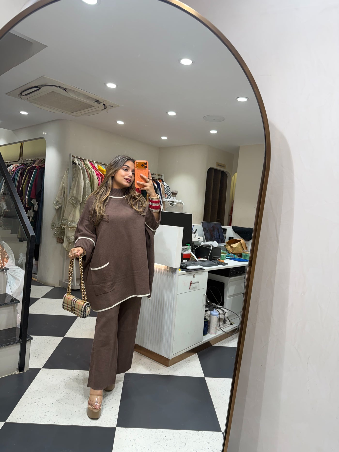 “Mena” - Woollen Two  Piece set