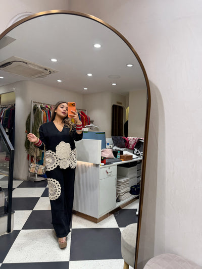 “Hollie” - Woollen Two  Piece set