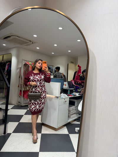 “Lotus” - woollen Dress