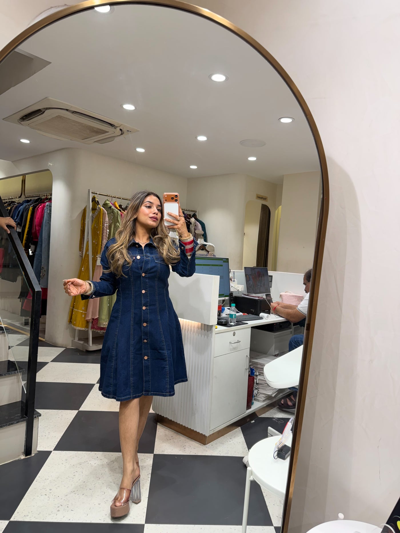 “Thomasa” - Denim Dress