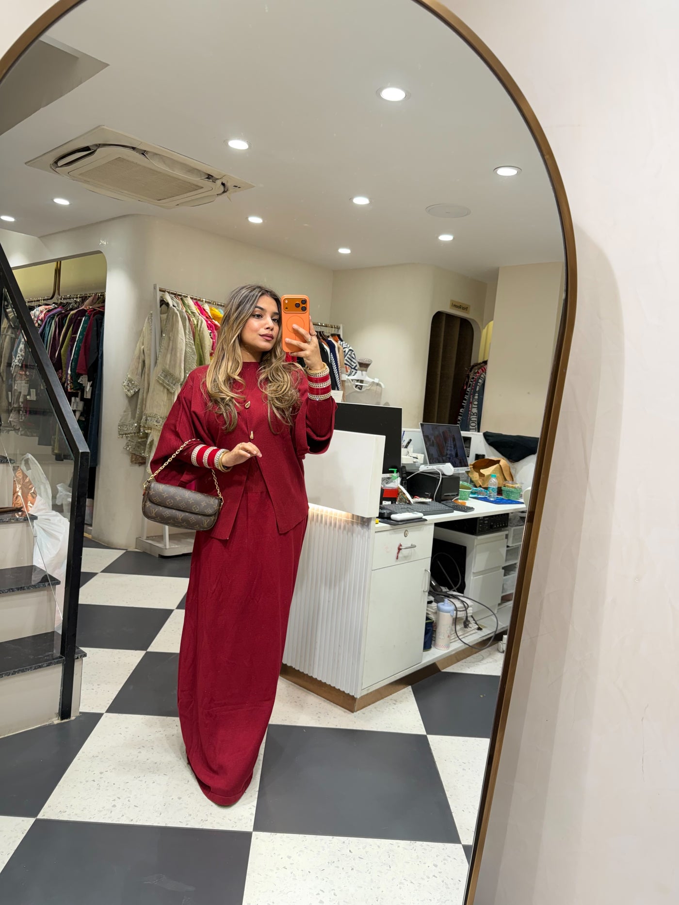 “Daisy ” - Knitted  Two piece Dress