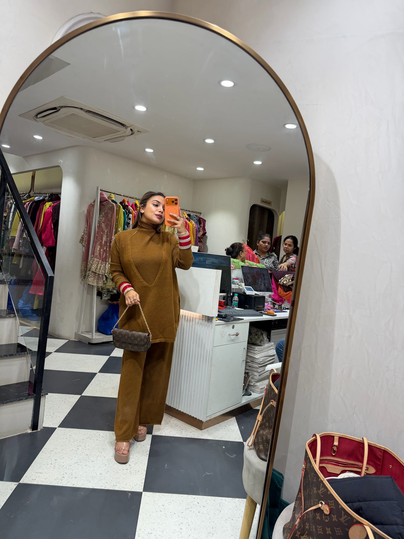 “Yimi” - Woollen Three Piece set