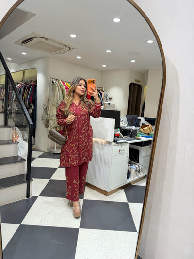 “Maya” - Woollen Two Piece set