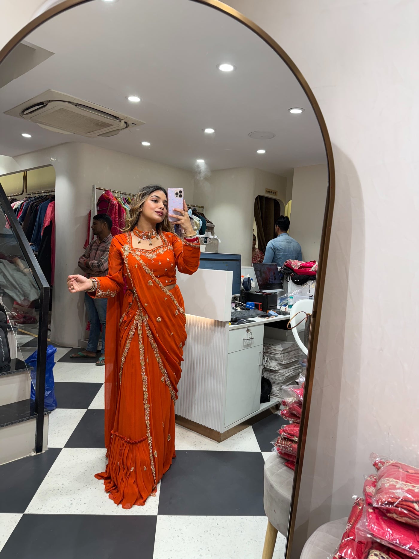 “Aromika” - Drape Saree