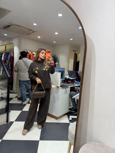 “Nuhara” - Woollen Two Piece set