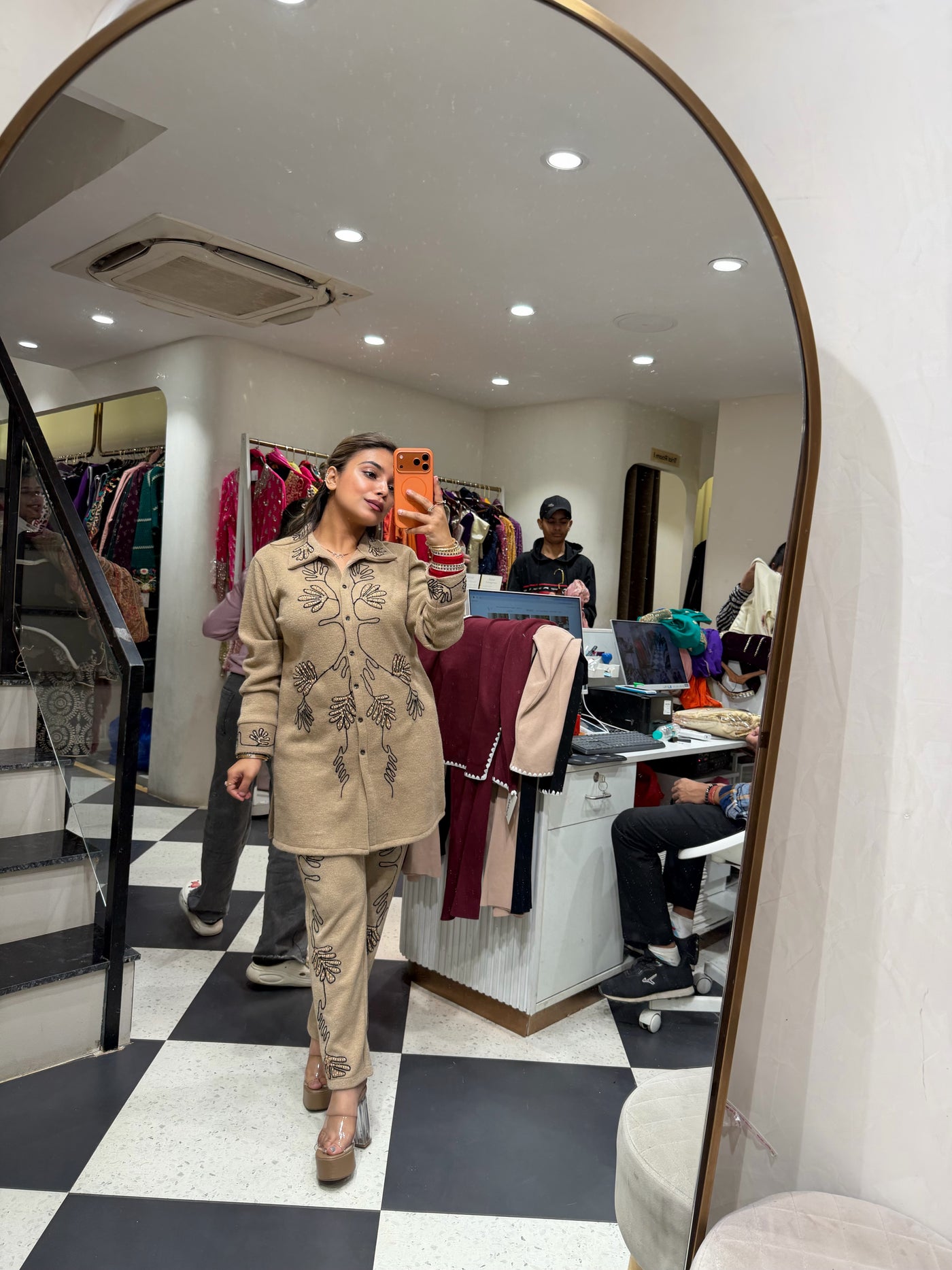 “Saheli” - Woollen Two Piece set