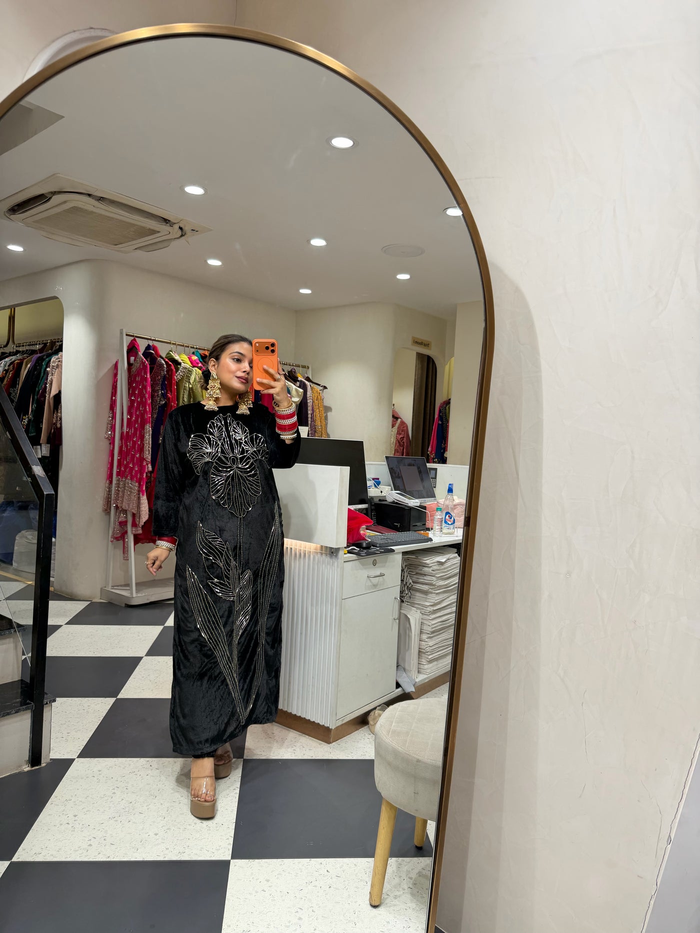 “Shama” - Velvet Two Piece set