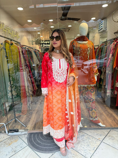 “Bandhani ” - Three Piece set
