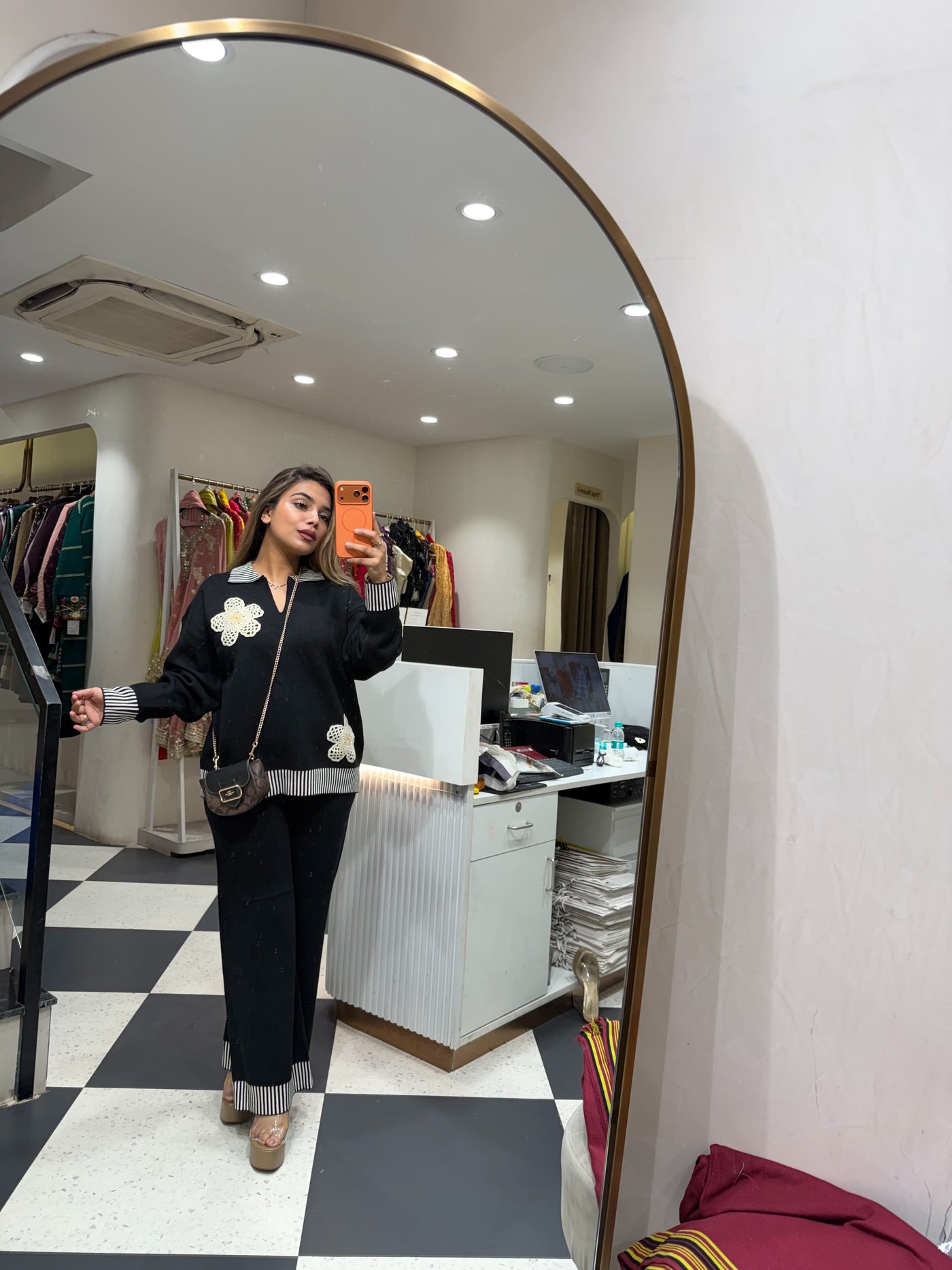 “Elizabeth” - Premium Woollen Two Piece set