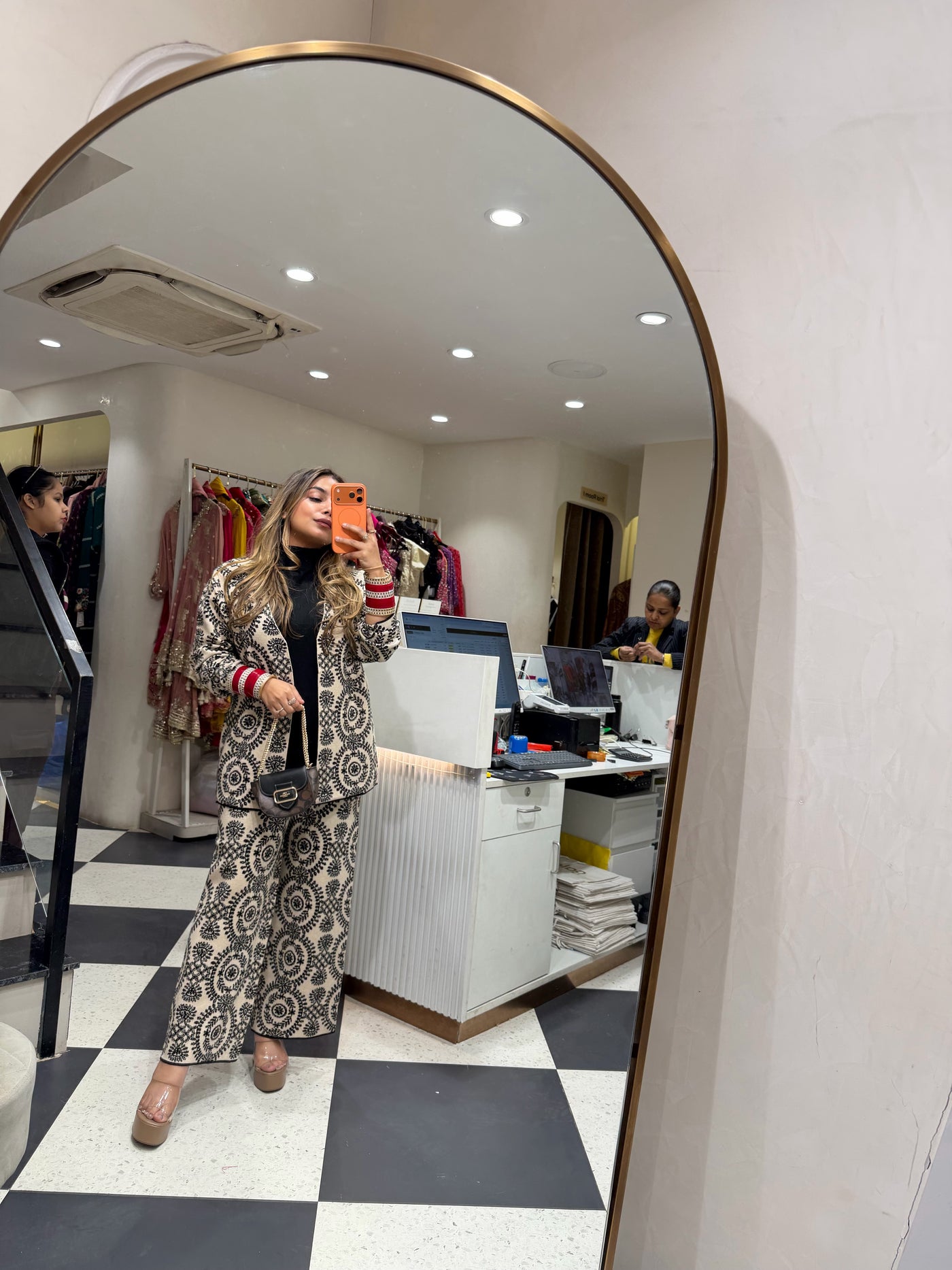 “Ginni” - Woollen Three Piece set