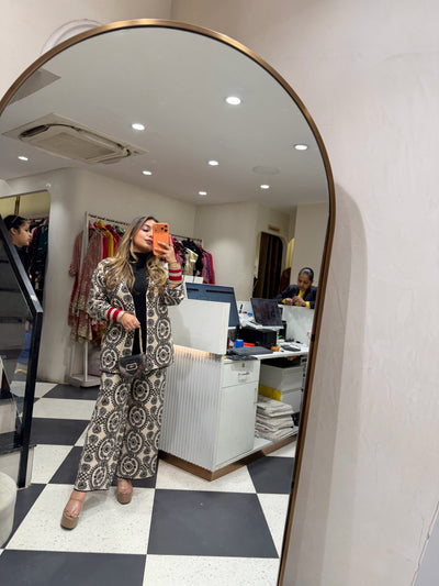 “Ginni” - Woollen Three Piece set