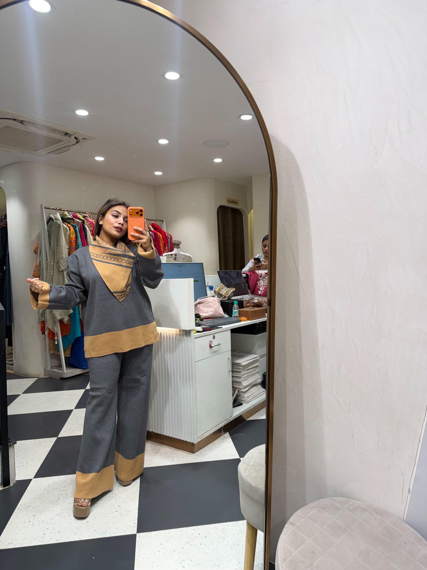 “Diman” - Woollen Three Piece set