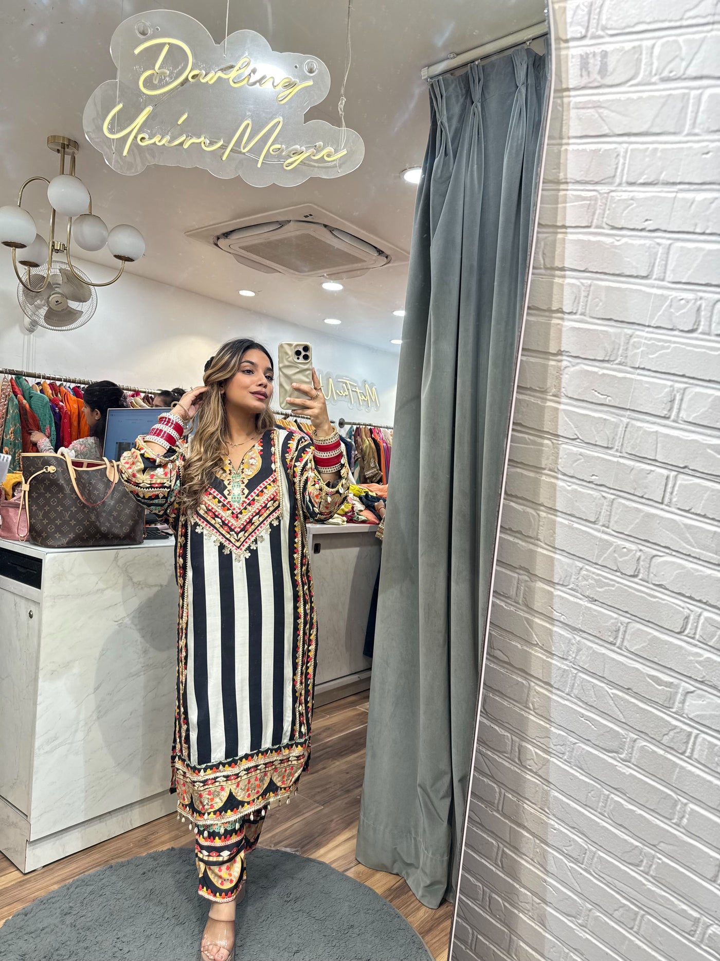 “Mahisha” - Two Piece Firan Set