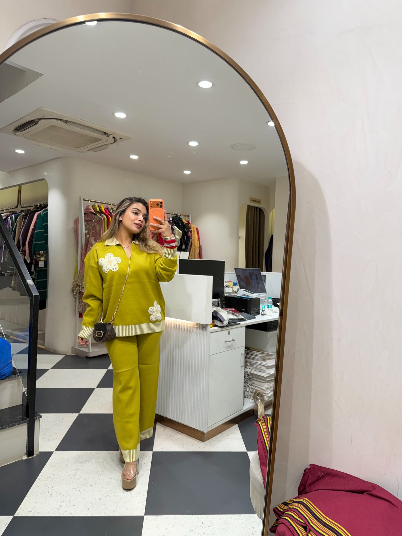 “Elizabeth” - Premium Woollen Two Piece set