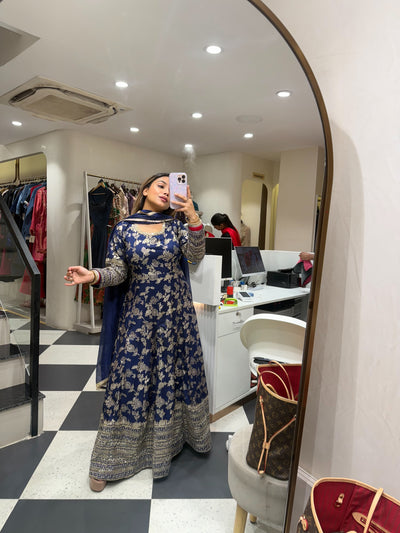 “Aleeza ” - Banarasi Two Piece set
