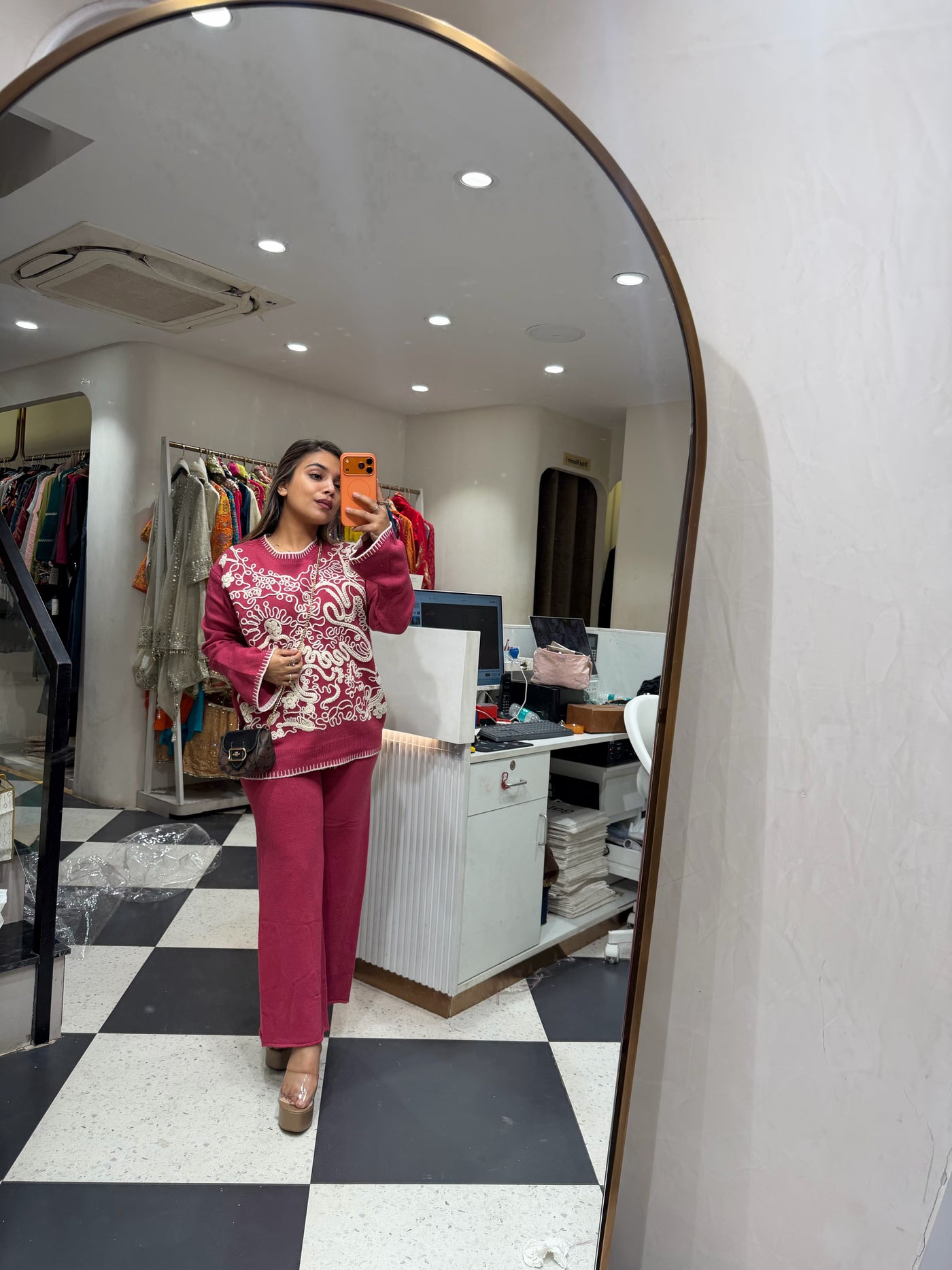 “Lemon” - Woollen Two  Piece set