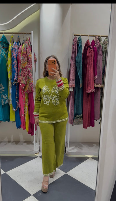 “Zepti” - Woollen Two Piece set