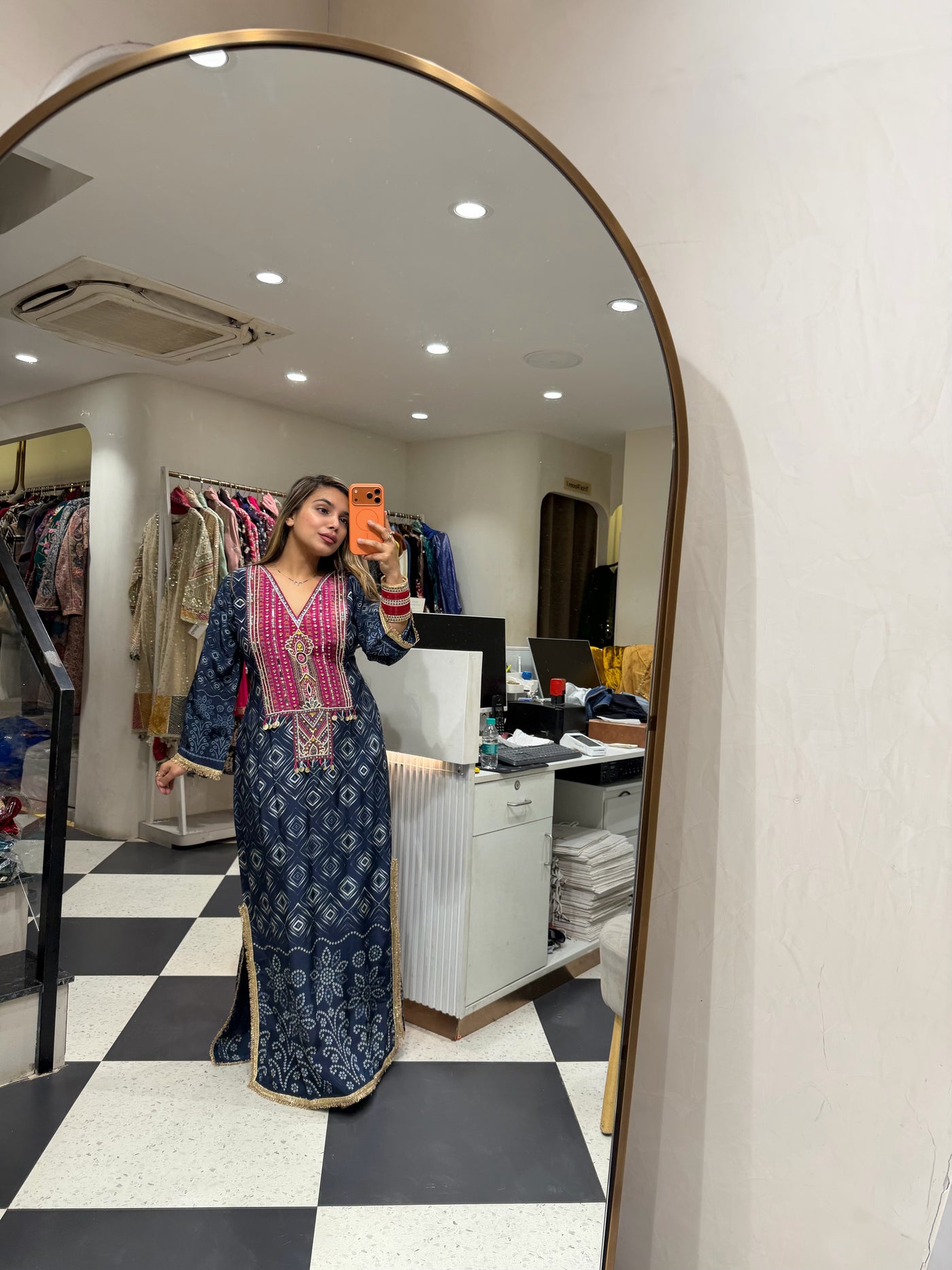 “Amita” - Crepe Dress