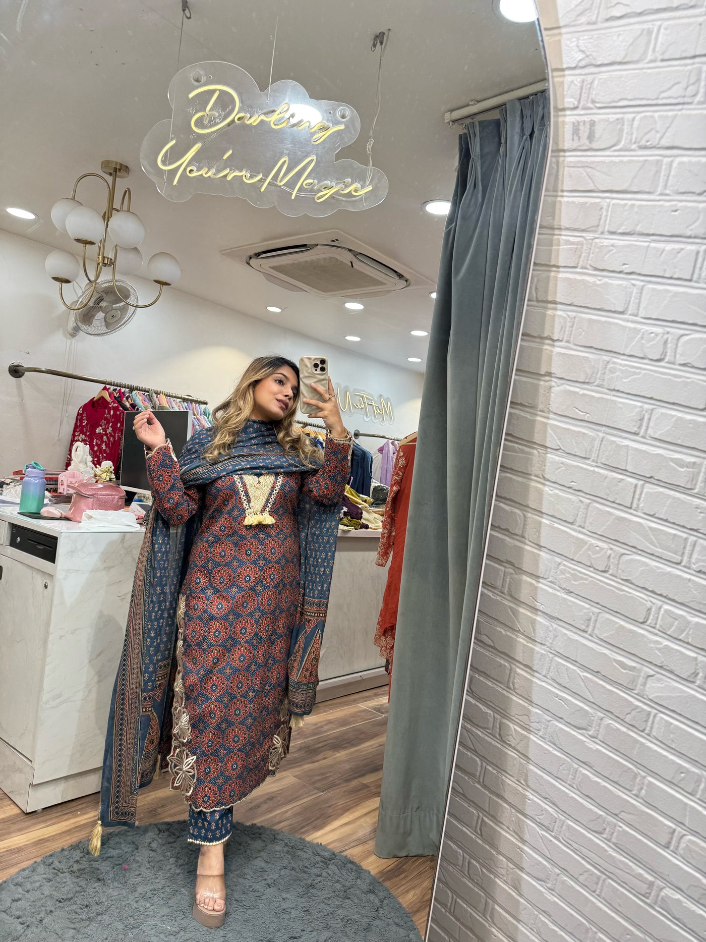 “Damini” - Three Piece set