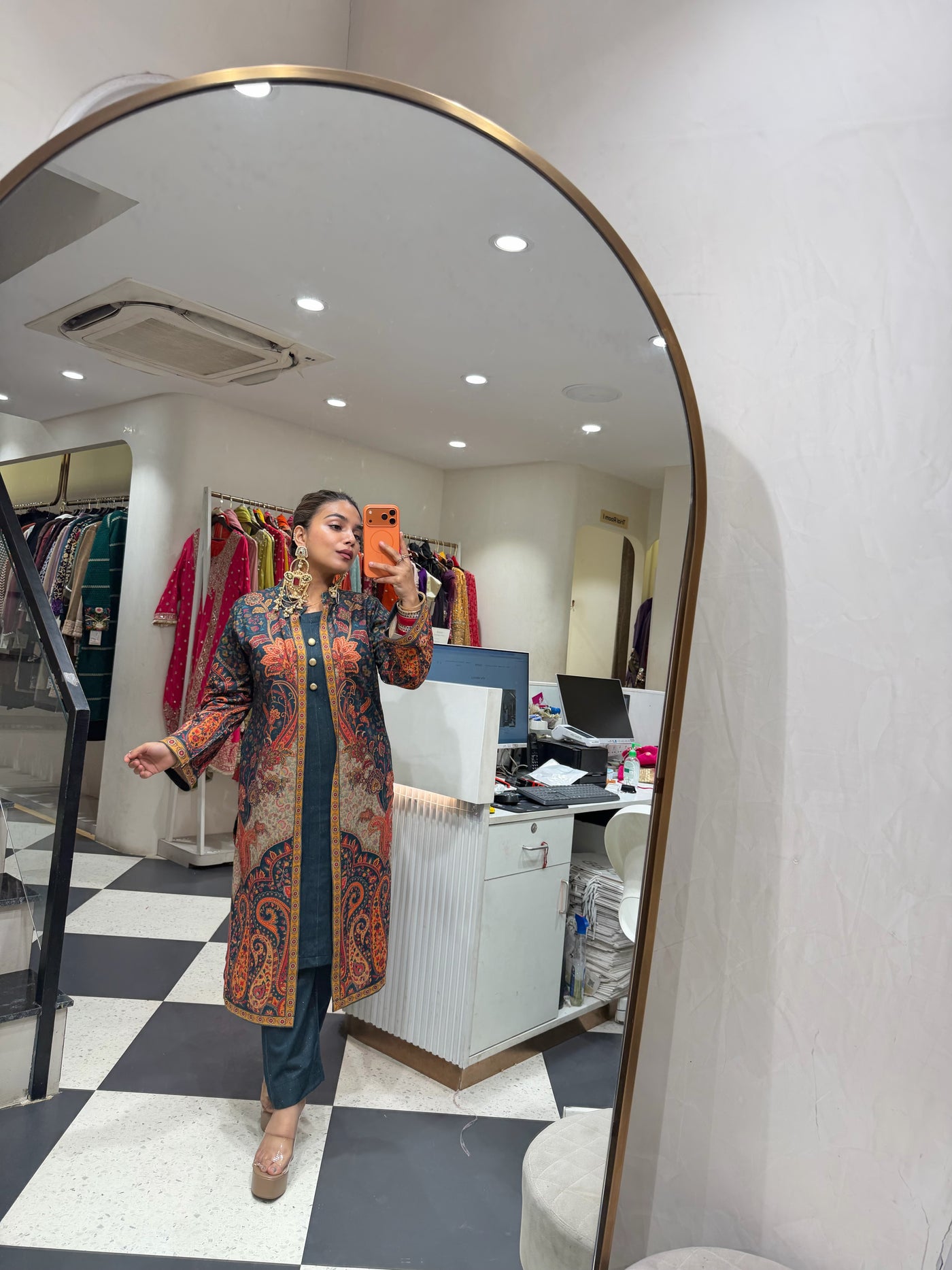 “Lehra” - Woollen Two Piece set