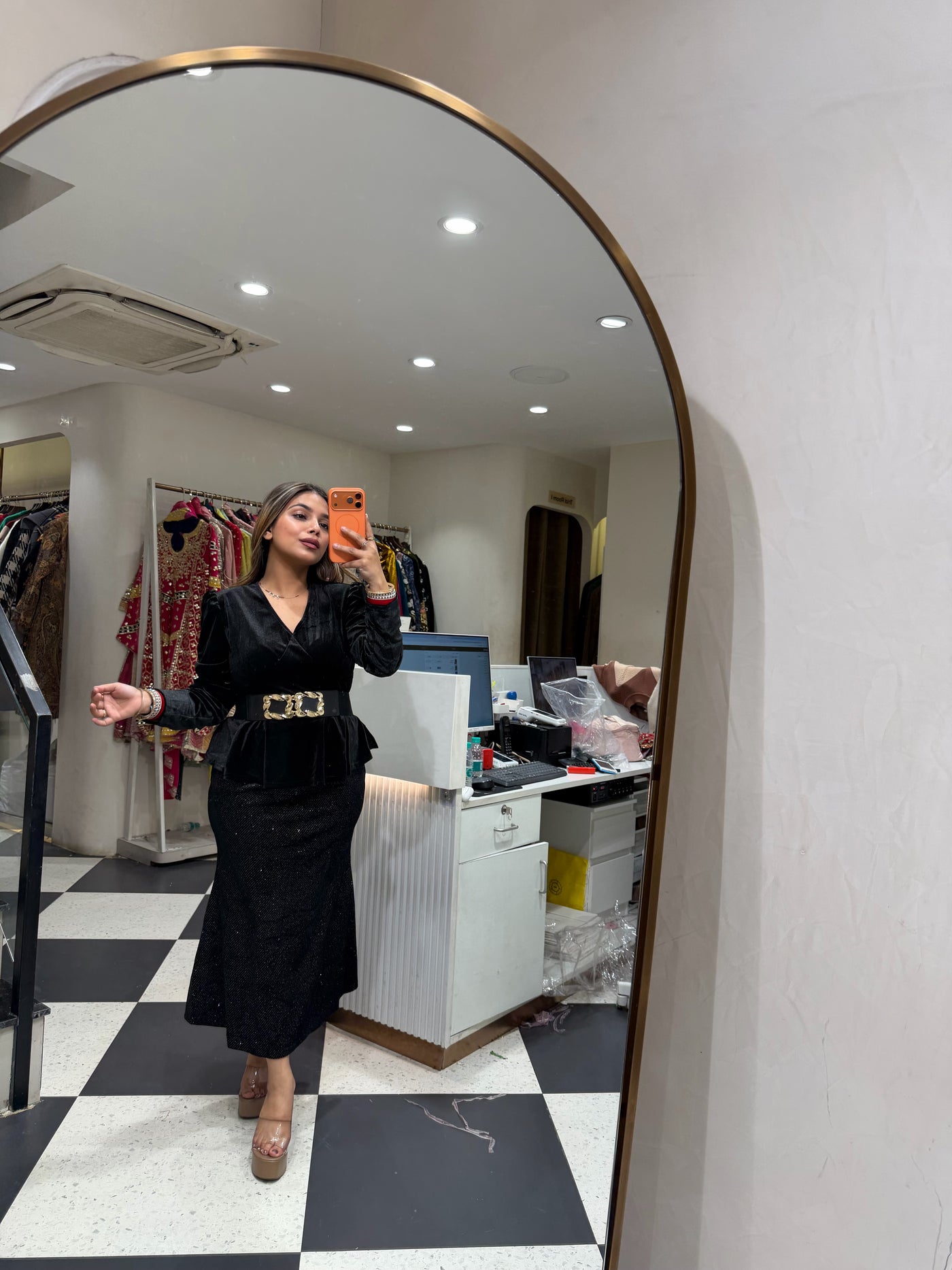 “Bessa” - Velvet Three Piece set