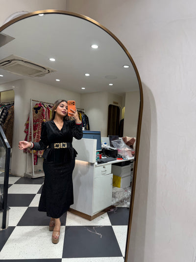 “Bessa” - Velvet Three Piece set