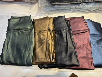 “Canie” - Faux leather fur Jeggings