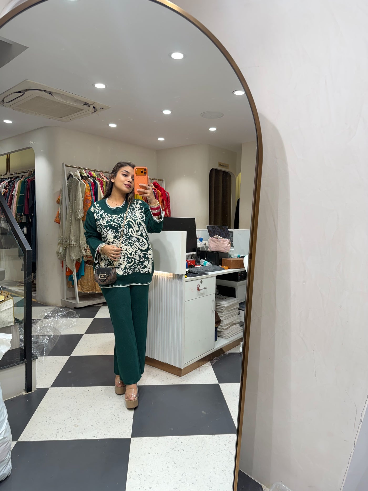 “Lemon” - Woollen Two  Piece set