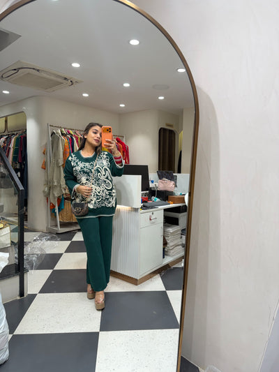 “Lemon” - Woollen Two  Piece set