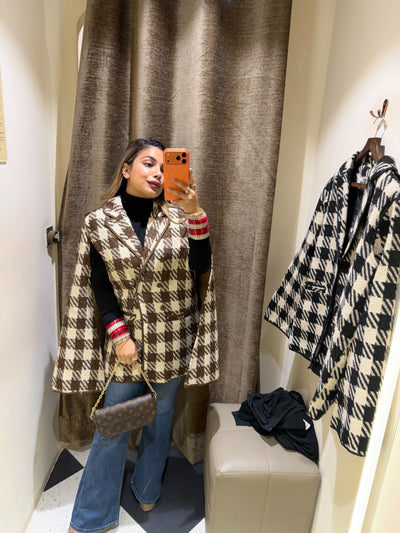 “Mahvi” -  Tweed Cape