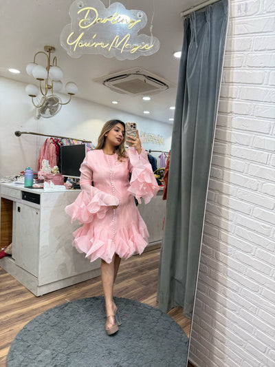 “Romey” -  Ruffled Dress