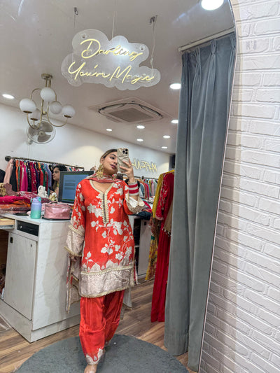"Aruna"-  Three Piece set