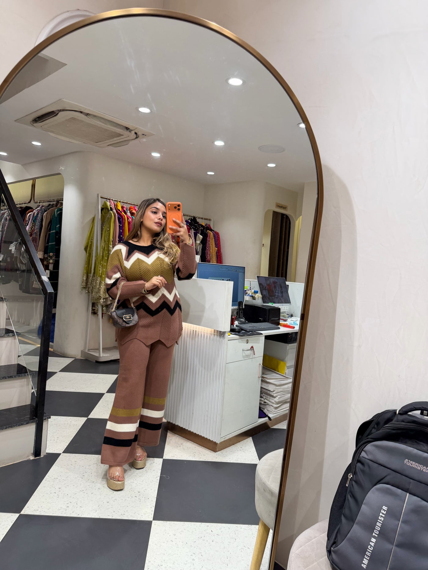 “Keena” - Woollen Two  Piece set