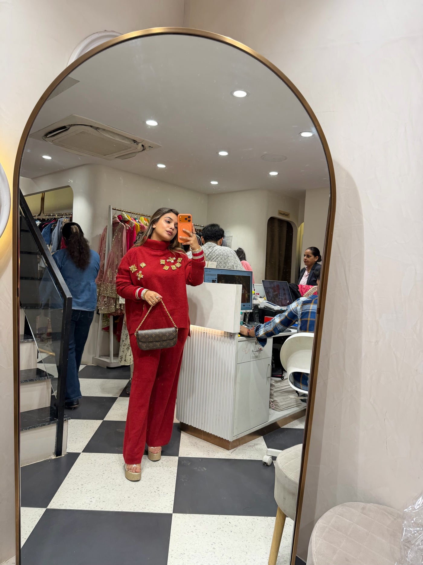 “Nuhara” - Woollen Two Piece set