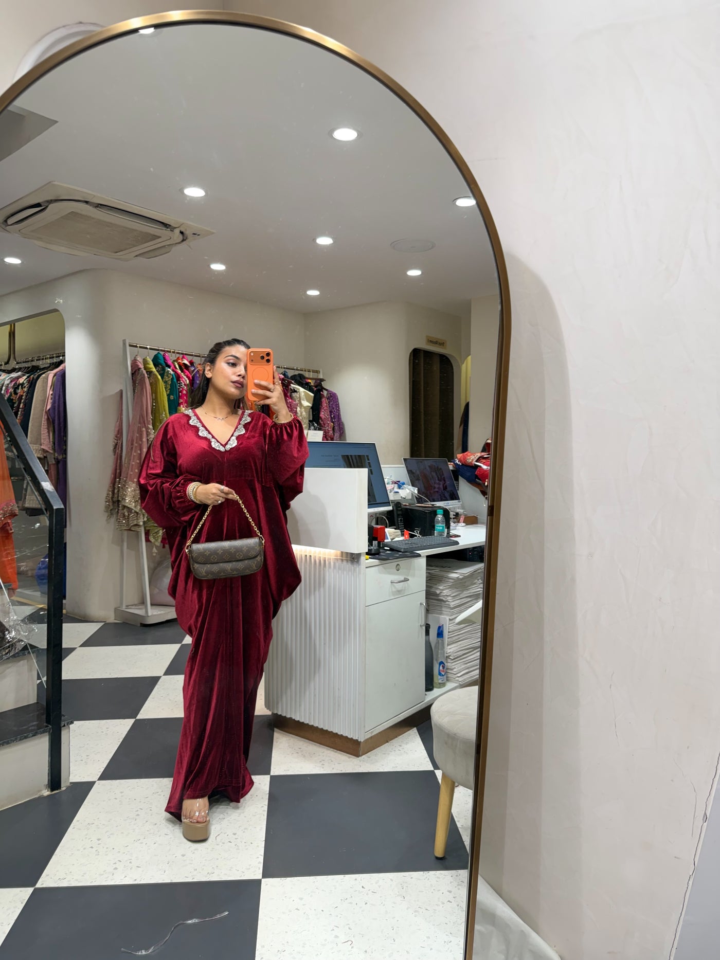 “Niba” - Velvet Dress